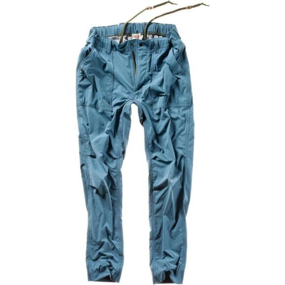 BNWT Relwen Mens Utility Windpant - Dusty Blue - Large